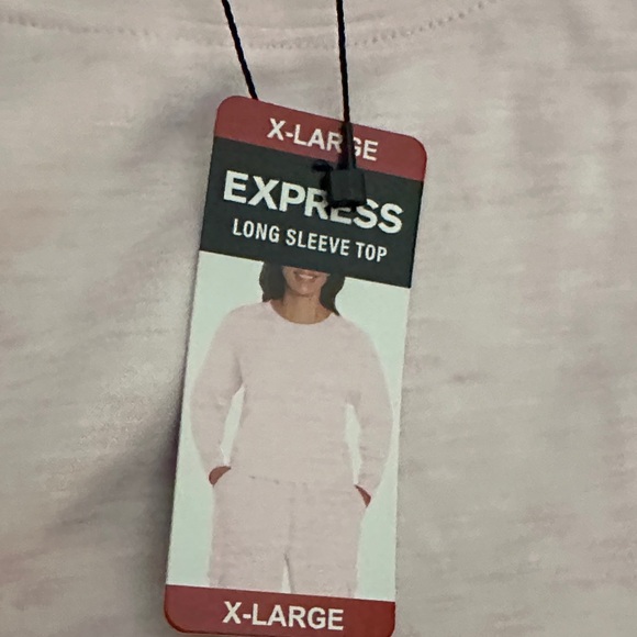 Express Soft Pink Sweatsuit - Picture 3 of 14